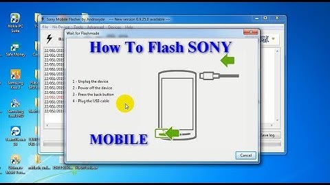How to Flash Sony Xperia devices using Flashtool