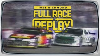 NASCAR Classic Full Race : Mr. September wins Richmond | 1991 Richmond Raceway