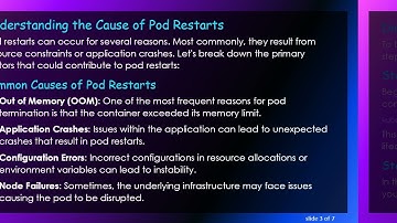 Troubleshooting the Cause of Kubernetes Pod Restarts