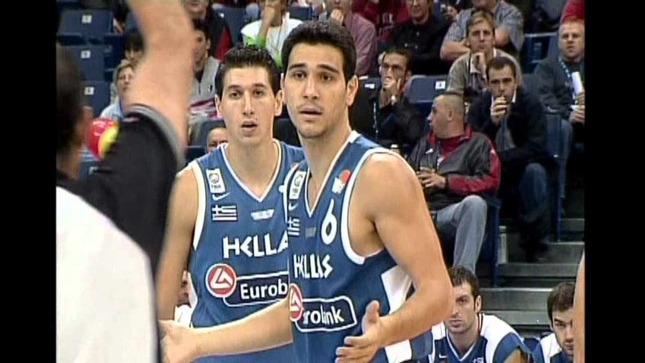 2005 Eurobasket quarter final greece-russia