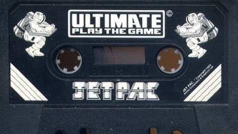 ZX Spectrum Jetpac Cassete