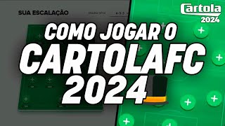COMO JOGAR O CARTOLA FC 2024 | TUTORIAL COMPLETO CRIANDO DO ZERO screenshot 5