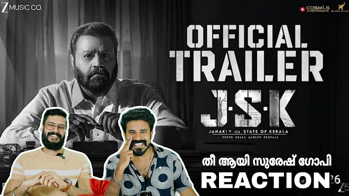 Janaki V vs State Of Kerala JSK Trailer Reaction | Suresh Gopi | Anupama | Entertainment Kizhi