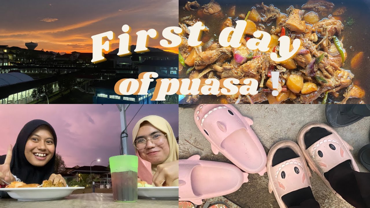 First Ramadhan Vlog 2023| First time puasa in Matrikulasi!