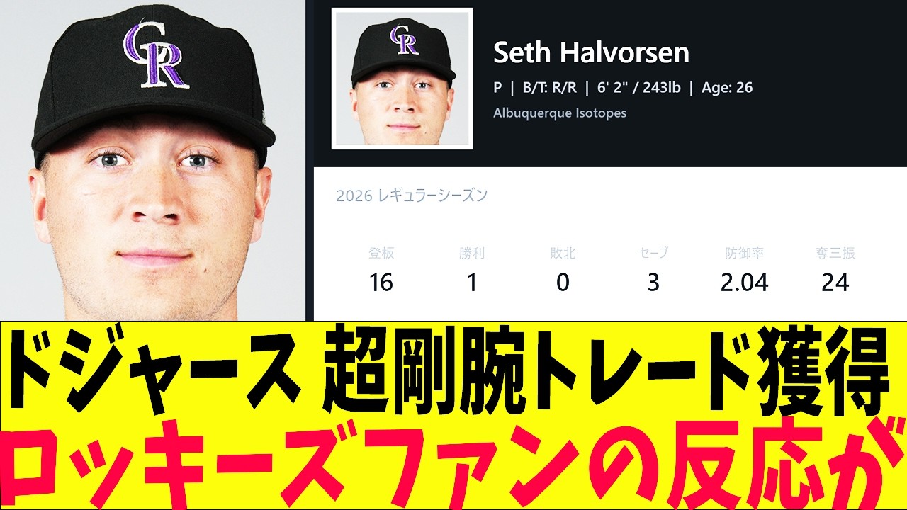 Dodgers Acquire Hard-Thrower Halvorsen in Trade! Here's How