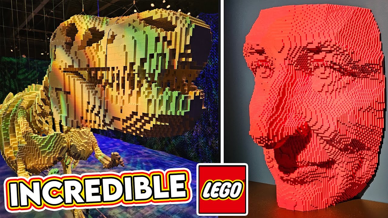 20 Incredible LEGO Artworks by Nathan Sawaya