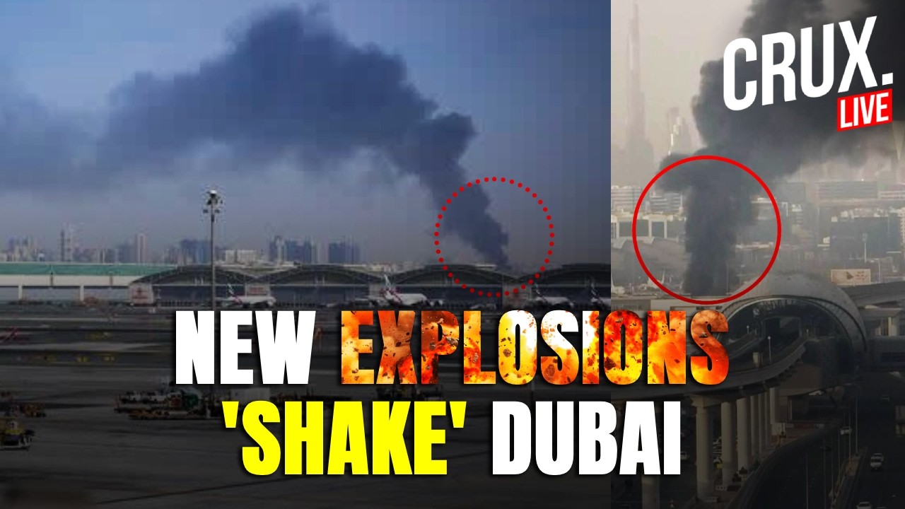 Breaking LIVE | Explosion Shakes Dubai Airport As Gulf Tensions Escalate | Iran | UAE |  Crux