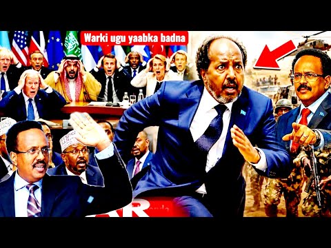 Mw Farmaajo oo u digay xasan gur guurte ..