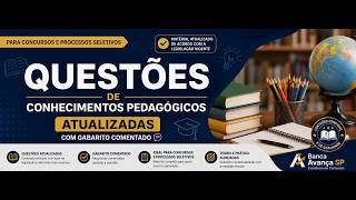 AULA 1 l CONHECIMENTOS PEDAGÓGICOS l AVANÇA SP - 2026 - NÍVEL SUPERIOR - PROFESSOR