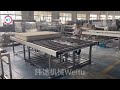 Weitu mattress production making machine line adopt automatic wb4 tape edge sewing machine