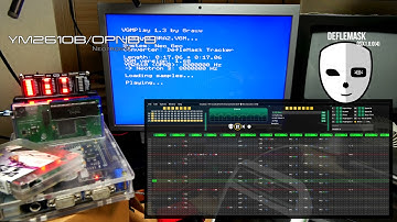 DefleMask export out & play on MSX YM2610B (Neotron-B) (2/3)