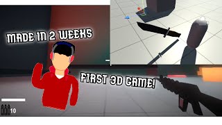 I don't how to make 3d game, SO I MADE ONE! screenshot 5
