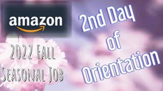 2nd Day Amazon Sortation Orientation~ Hands-On Training