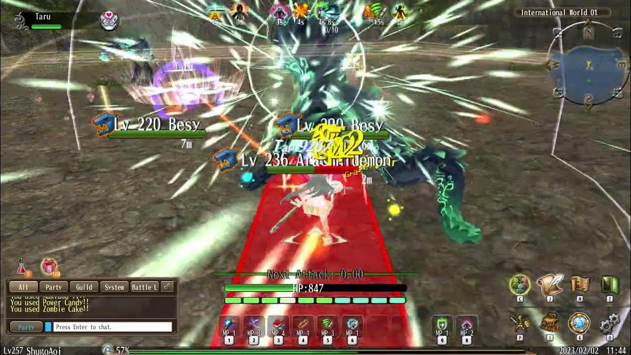 Toram Online Katana Divine Rush Solo Arachnidemon YouTube