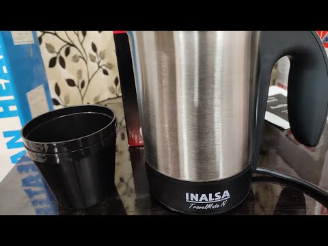 Inalsa Cute 0.5-Litre Electric Travel Kettle With 2 Cups : Features and Live Testing