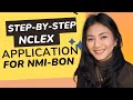 Diy nclex rn appplication  with estimated cost and timeline