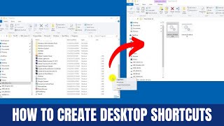 How to Create Desktop Shortcuts in Windows 11 & 10 | Easy Step-by-Step Guide