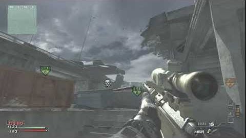 MW3 Random Throwing Knife Kill On Interchange