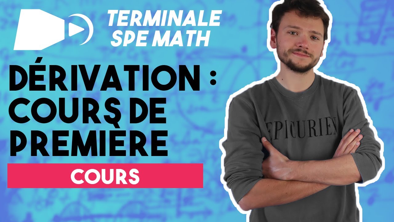 La dérivation : PROGRAMME DE PREMIÈRE (rappels) - Spé maths - Terminale