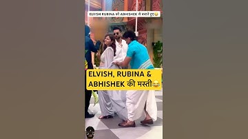 Elvish Yadav & Rubina Dilaik Fun During Shoot for Laughter Chefs Season 2