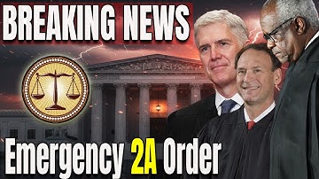 BREAKING: Supreme Court’s Emergency Order Shakes the Nation — Major Second Amendment Fallout!