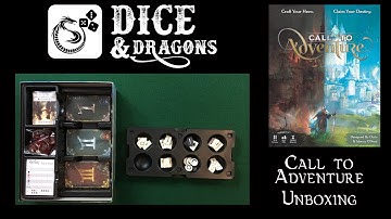 Dice and Dragons - Call to Adventure Unboxing