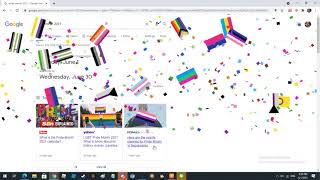 Pride/LGBT Month in Google.. Easter Egg/Secret
