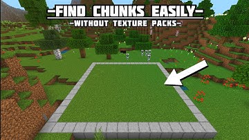 How to Find Chunk Borders in Minecraft Bedrock Edition 1.20