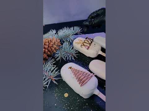 ГЛАЗУРЬ для КЕЙК-ПОПСОВ🔥НЕ трескается!!! + Новогодний Дизайн🌟 - YouTube