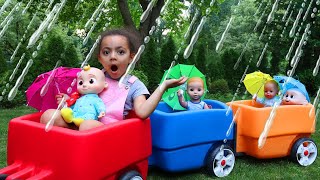 Oh No! It&#39;s Raining Kids Song + More  Nursery Rhymes &amp; Kids Songs