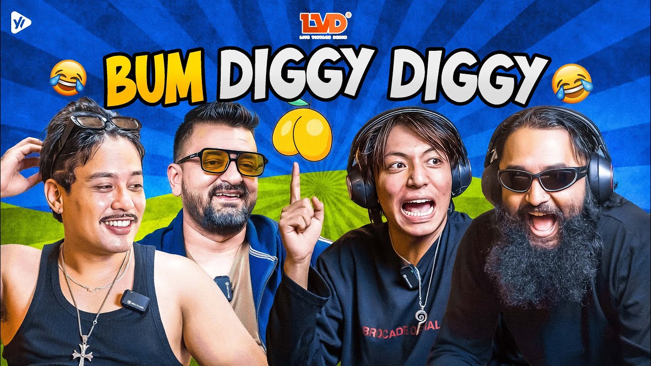 LVD Presents Bum Diggy Diggy Ft. Utsav, Kshitiz, VZN & Keema | Game On!