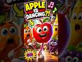 Dancing Apple Goes CRAZY 🍎💃 (Kids Can’t Stop Watching!)