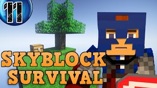 MINECRAFT SKYBLOCK SURVIVAL EP.11 - La mucca e la lana [ALE]