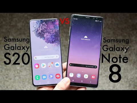 Samsung Galaxy S20 Vs Samsung Galaxy Note 8! (Comparison) (Review)