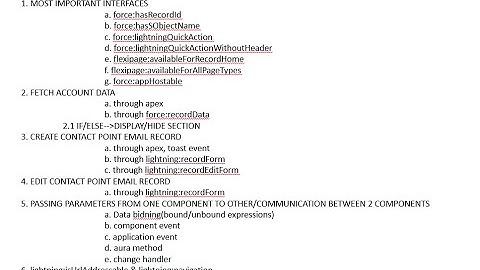 Salesforce lightning aura - part1