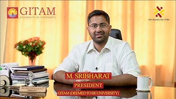 GITAM Homecoming 2022 - President Bharat