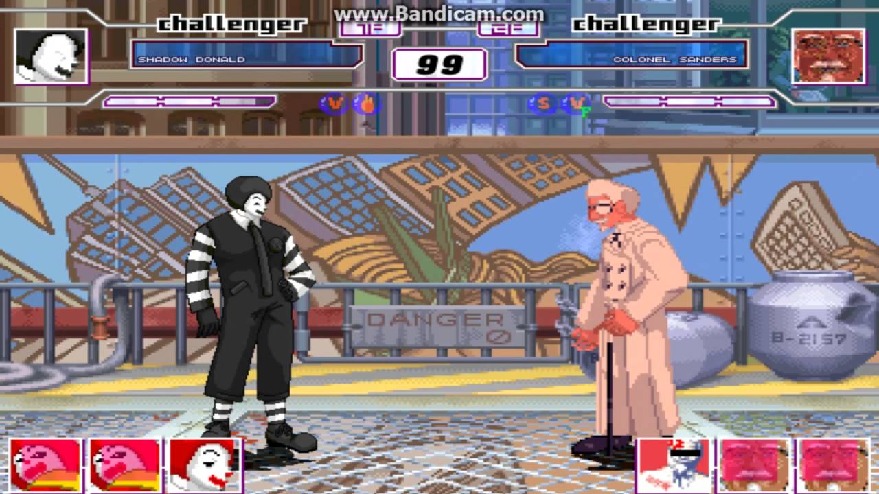 【MUGEN】Team Donald Vs Team Colonel (2/2)