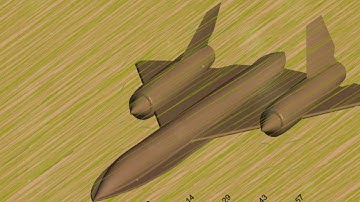 🚀 FREE CFD Training: Supersonic Flow over SR-71 Blackbird! 🛫