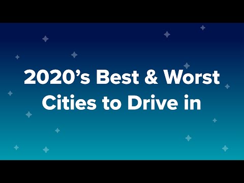 2020’s Best & Worst Cities to Drive in