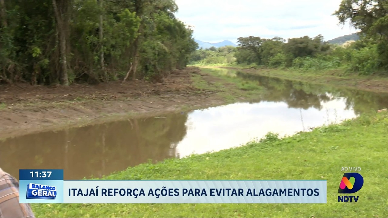 Itajaí combate alagamentos e SC amplia vacina para idosos de 85 anos