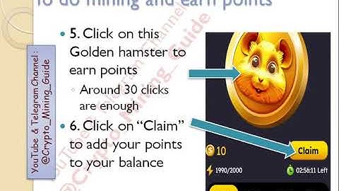 HamsterGo Mining and Airdrop in Telegram to earn free cryptocurrency  ( Hamster Go - Avive Network )