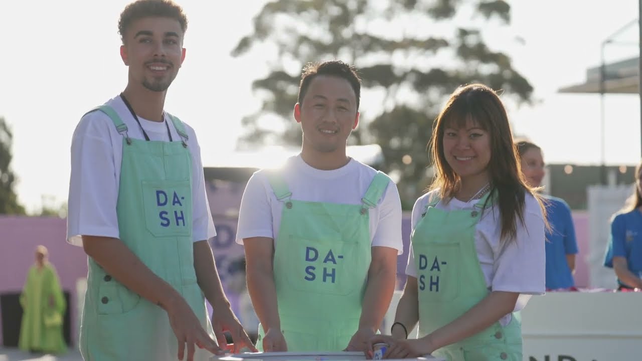 Dash Water at Melbourne Fashion Festival