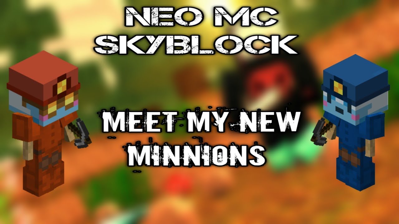 Meet My New Minions In Hypixel like Skyblock 😱😱 || Hypixel like Server ...