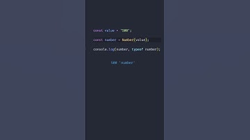 DE STRING A NÚMERO EN JAVASCRIPT #shorts