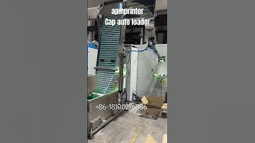 Auto loading system for caps #cap #closure #watercap #loader #loadingsystem #autoloader #feeder