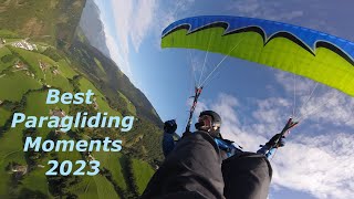Paragliding Gleitschirmfliegen Best Moments 2023 (Luson Dolomites, Höxter Weserbergland and more)