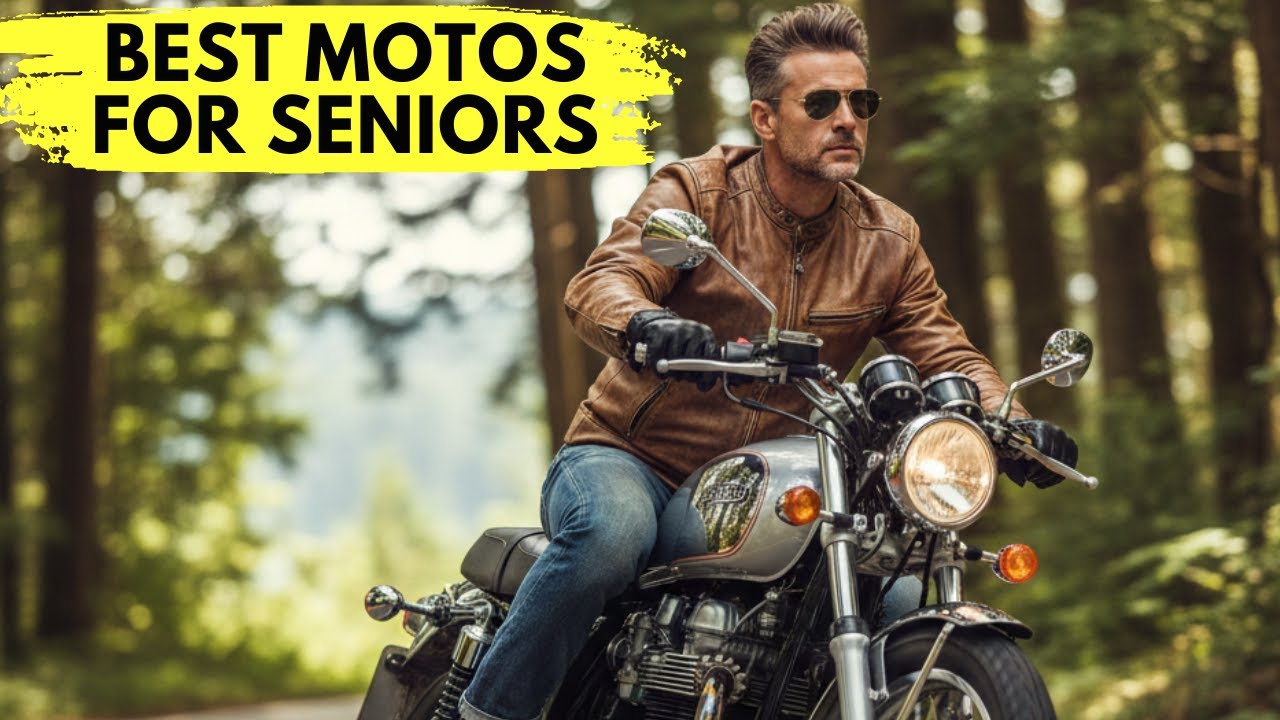 Moto Riders - 10 Perfect Motorcycles For Seniors - cruisers to adventure bikes.