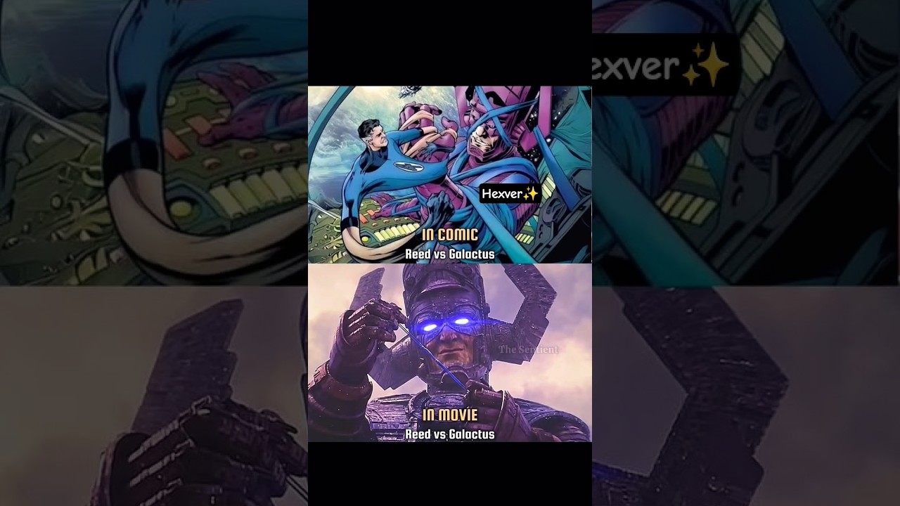 They make greatest strength of Reed Richards into his weakness Fantastic Four vs Galactus✨ 