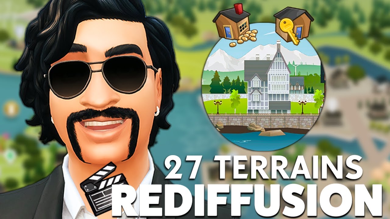 🎬 REDIFFUSION : Posséder TOUS les terrains de Windenburg en 3h (c'est chaotique 😭) | Sims  4