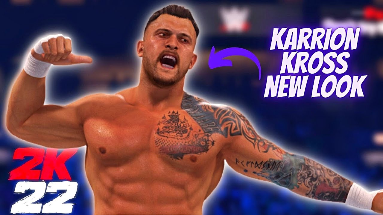 WWE 2K22 KARRION KROSS ENTRANCE, WWE 2K22 KARRION KROSS MOD